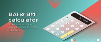 BAI & BMI calculator