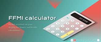 Fat free mass index calculator