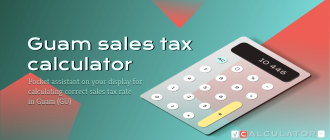 Guam sales tax calculator