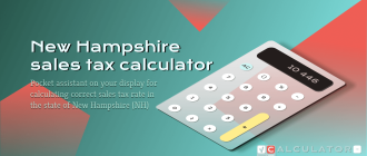New Hampshire sales tax calculator