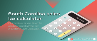 South Carolina sales tax calculator